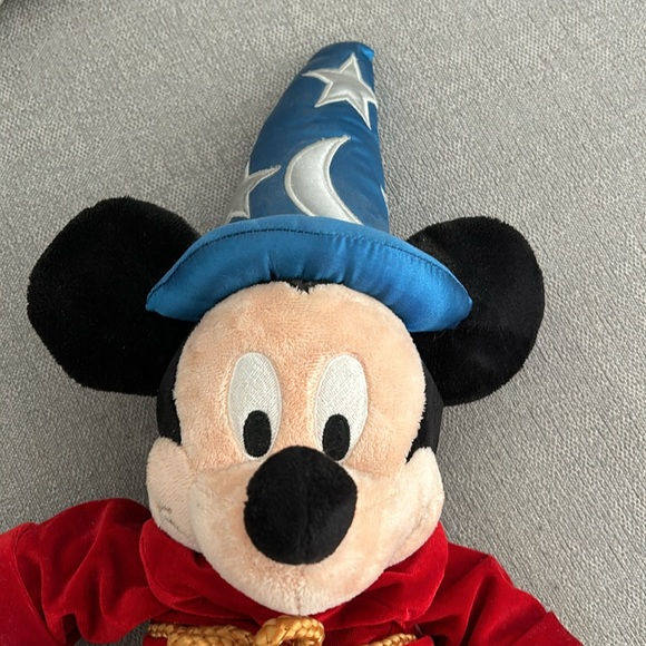 Disney, Sorcerer Mickey Mouse Stuffed Animal Plushie - Picture 3 of 8